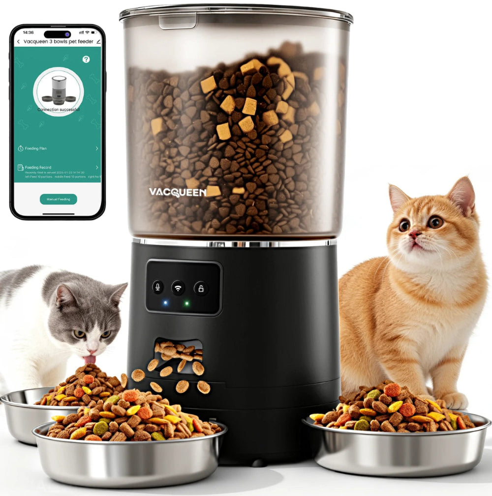 Standard 3-Bowl Feeder